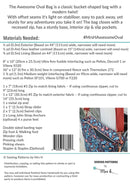 Mrs. H The Awesome Oval Bag Pattern