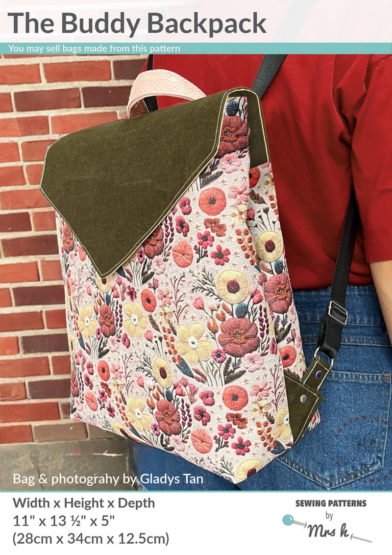 Mrs. H Buddy Backpack Pattern