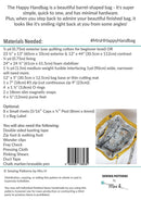Mrs. H The Happy Handbag Sewing Pattern