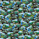 Timeless Treasures Keep On Truckin Garbage Trucks Fabric