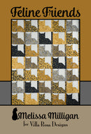 Villa Rosa Feline Friends Quilt Pattern