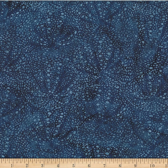 Hoffman Fabrics Jelly Fish Batiks Atlantic Sea Urchin Fabric