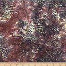 Hoffman Fabrics Jelly Fish Batiks Spice Tiger Shell Fabric