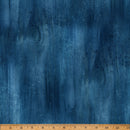 Hoffman Fabrics Jingle Bell Woods Wood Grain Navy Fabric