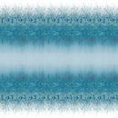 Hoffman Fabrics Jingle Bell Woods Ombre Blue Fabric