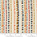 Moda Folk Lore Playful Dash Stripes Eggshell Fabric