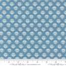 Moda Folk Lore Scallop Story Blenders Flower Sky Fabric
