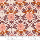 Moda Folk Lore Flight of Fancy Damask Pale Pink Fabric