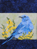Mountain Bluebird Fusible Pattern