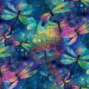 Timeless Treasure Dragonfly Dragonfy Dream Fantasy Fabric