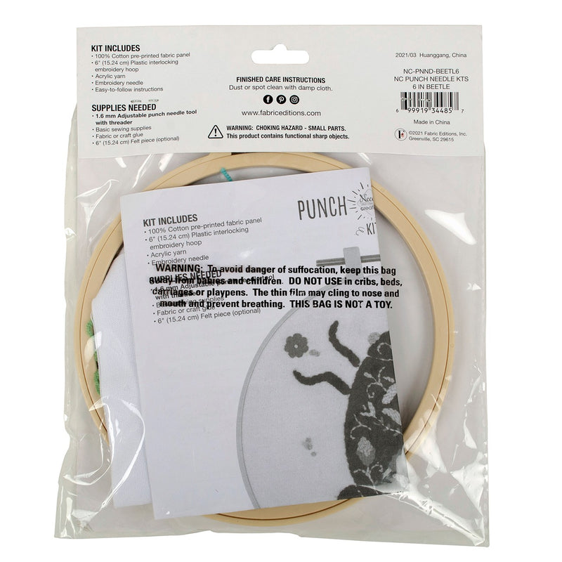 Punch Needle Beetle Kit