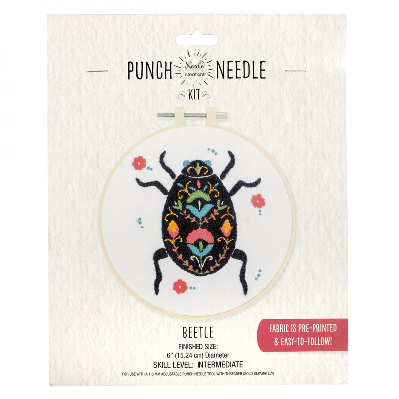 Punch Needle Beetle Kit