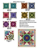 Midnight Sparkle Block Of The Month Quilt Pattern