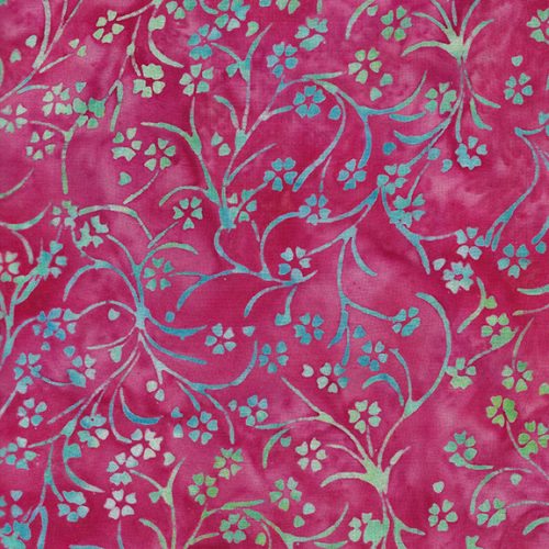 Island Batik Rayon Neon Daisy Fabric