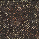 Northcott Pop Dots French Roast Batik Fabric