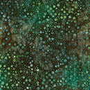 Northcott Pop Dots Forest Batik Fabric