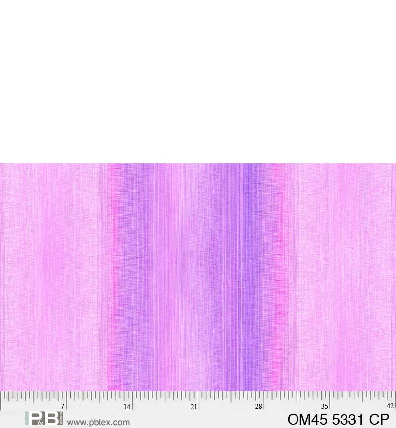 P & B Textiles Ombre Purple Pink Fabric