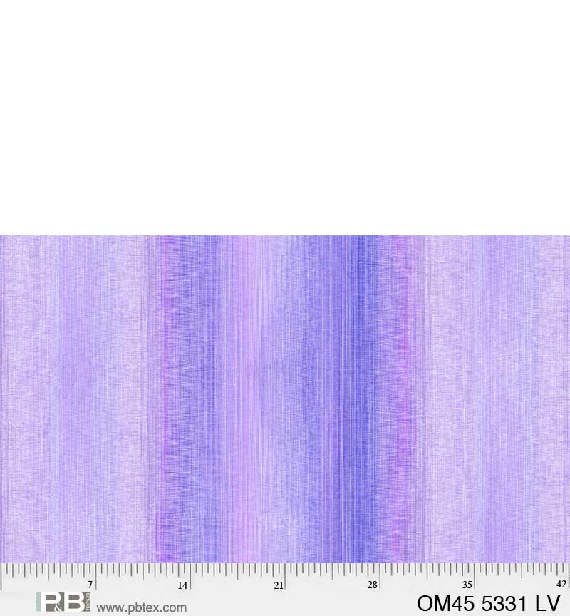 P & B Textiles Ombre Lavender Violet Fabric