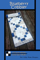 Villa Rosa Blueberry Cobbler Table Runner Pattern