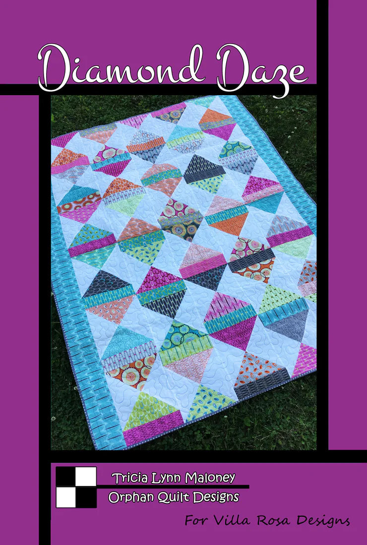 Villa Rosa Diamond Daze Quilt Pattern