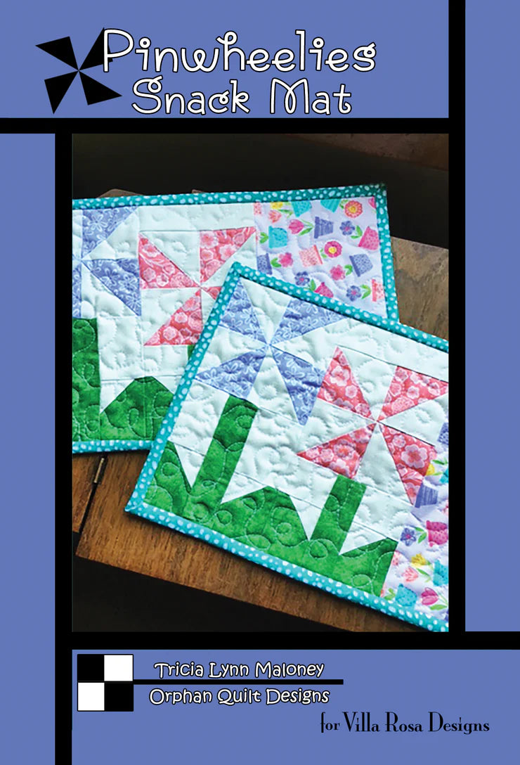 Villa Rosa Pinwheels Snack Mat Pattern