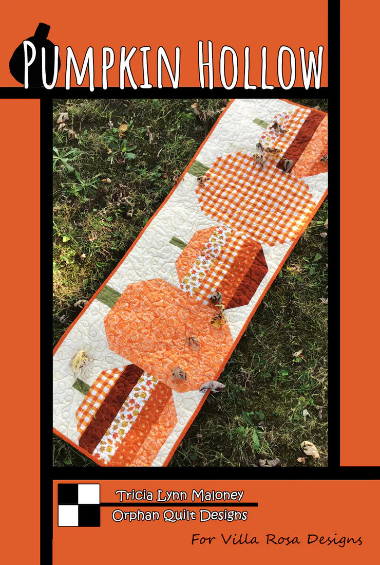 Villa Rosa Pumpkin Hollow Table Runner Pattern