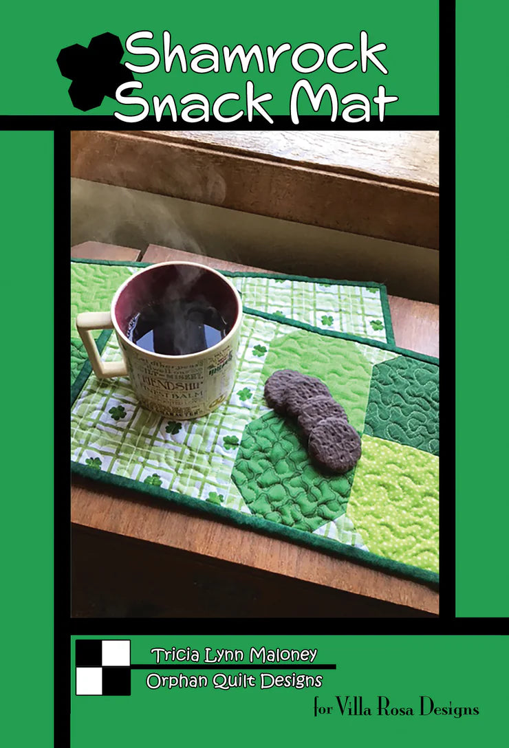 Villa Rosa Shamrock Snack Mat Pattern