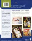 Cotton Printable Fabric Sheets 25 Count