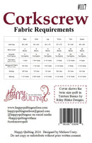 Corkscrew Quilt Pattern