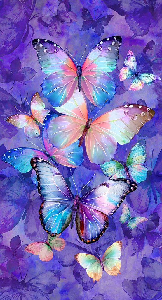 Timeless Treasures Flutter Panel
