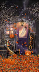 Timeless Treasures Haunted House Panel