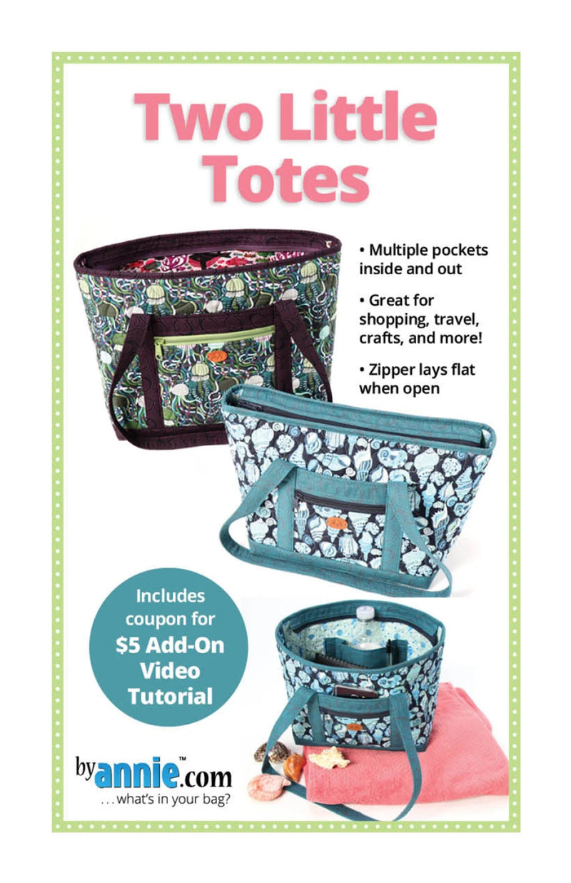 ByAnnie Two Little Totes Pattern