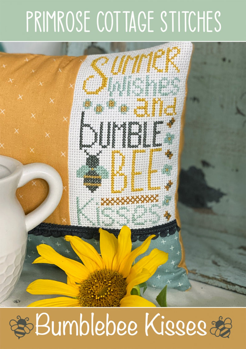 Primrose Cottage Stitches Bumblebee Kisses Cross Stitch Pattern