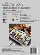 Primrose Cottage Stitches Witchy Way Cross Stitch Pattern