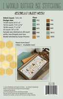 Primrose Cottage Stitches I Would Rather Bee Stitching Cross Stitch Pattern