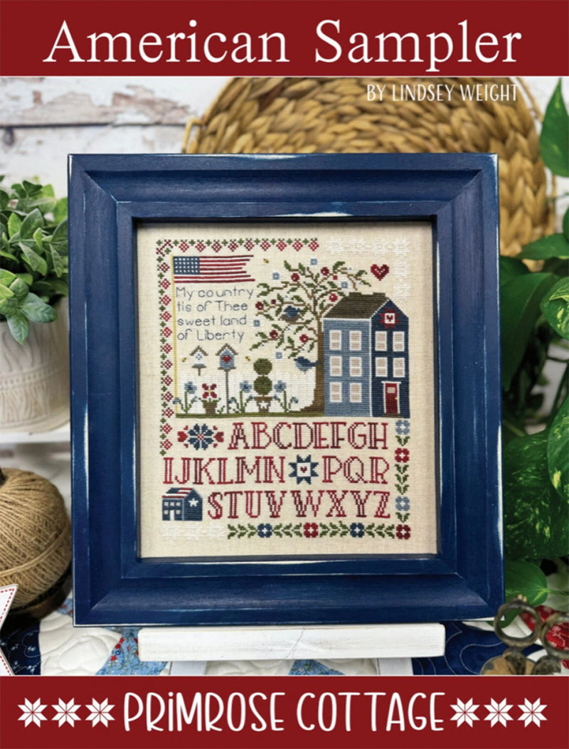 Primrose Cottage Stitches American Sampler Cross Stitch Pattern