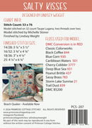 Primrose Cottage Salty Kisses Cross Stitch Pattern