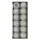 Valdani Pearl Cotton Size 12 White Smoke Gray