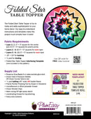 Plum Easy Patterns Folded Star Table Topper Pattern