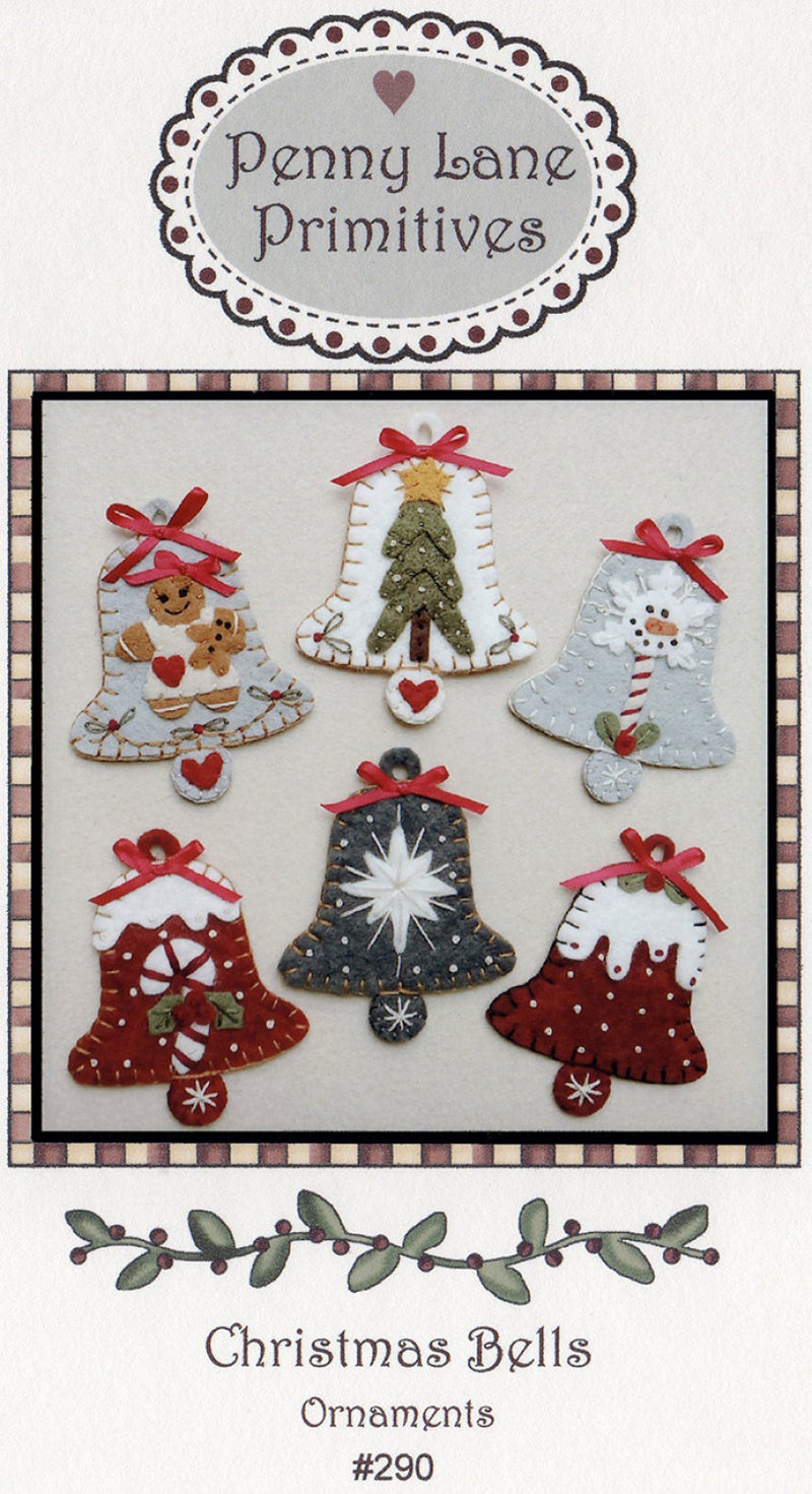 Penny Lane Primitives Christmas Bells Pattern