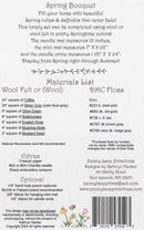 Penny Lane Primitives Spring Bouquet Wool Felt Table Mat Pattern