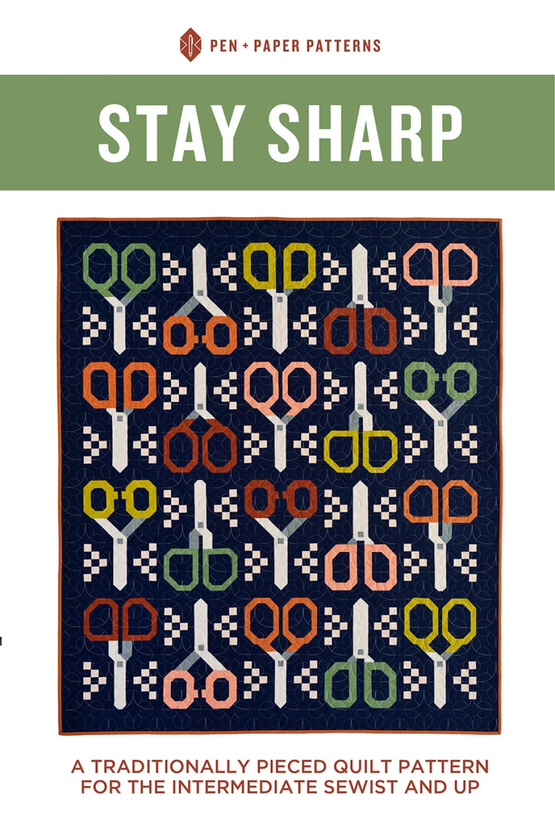Stay Sharp Quilt Pattern