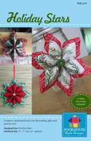 Holiday Stars Pattern by Poorhouse Quilt Designs
