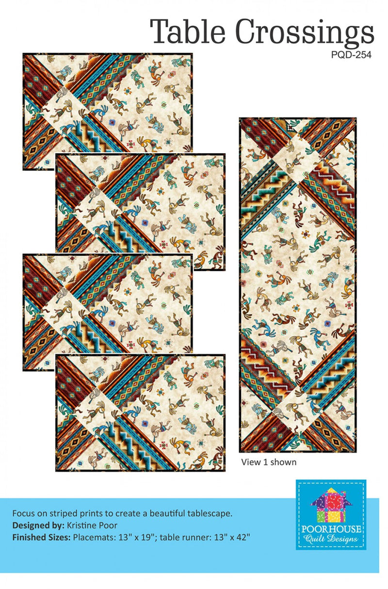 Poorhouse Quilt Design Table Crossings Pattern