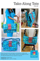 Poorhouse Quilt Design Take Along Tote Pattern