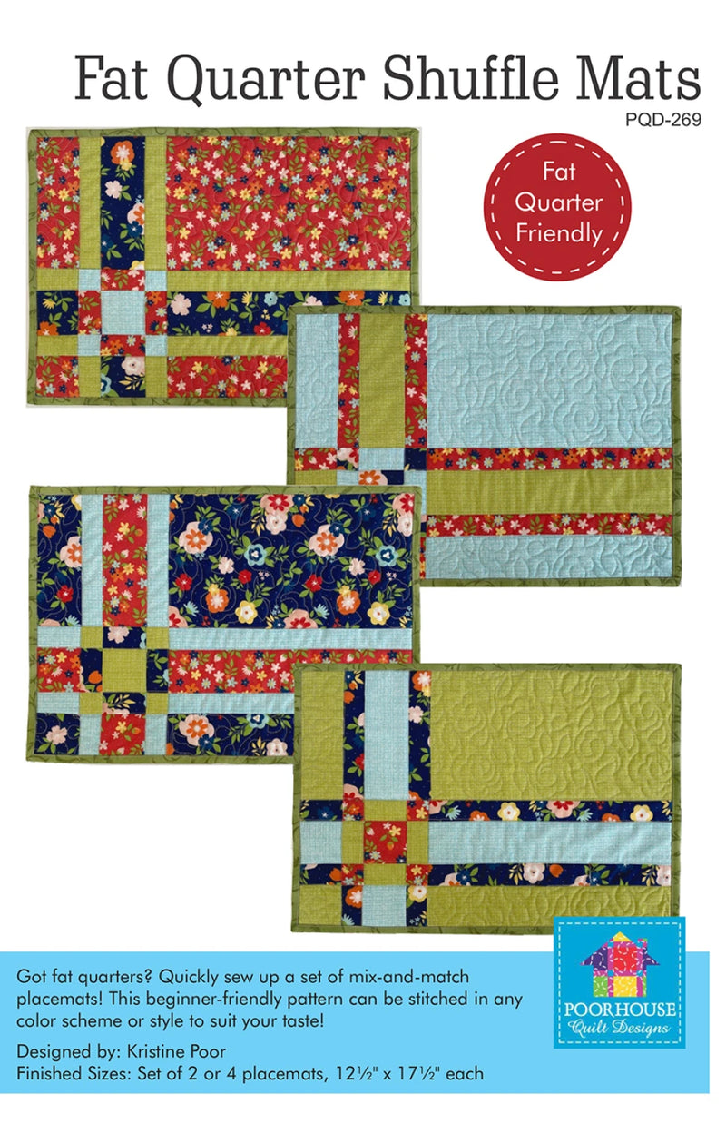 Fat Quarter Shuffle Placemats~October 29th, 2025