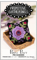 Purple Posey Pincushion Pattern
