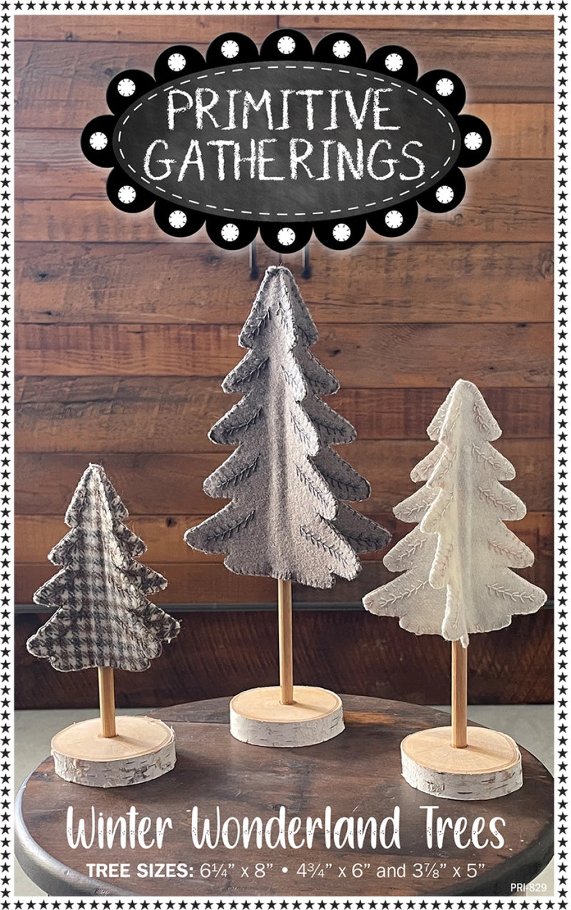 Winter Wonderland Trees Pattern
