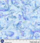 P & B Textiles Painted Linear Bursts Light Blue Fabric