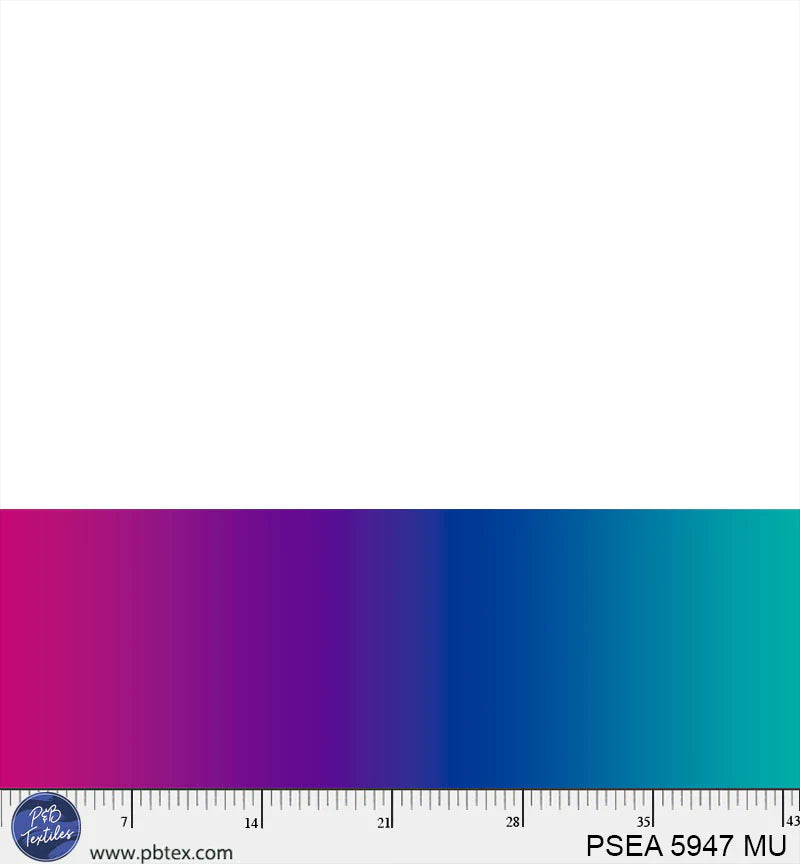 P & B Textiles Painted Ombre Fabric